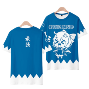 Anime Touhou Project Chiruno Short Sleeve T-Shirt