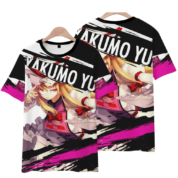Touhou Project Anime Yakumo Yukari Short Sleeve T-Shirt