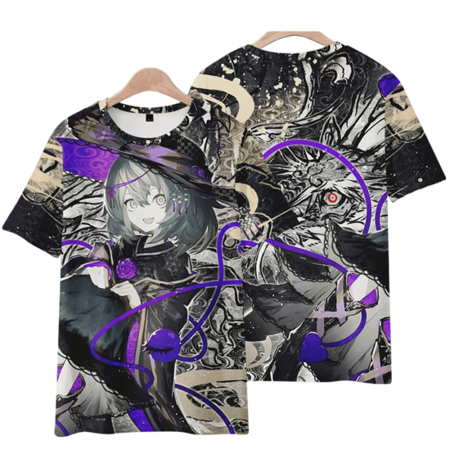 Anime Touhou Project Koishi Komeiji Short Sleeve T-Shirt