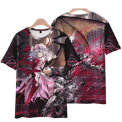 Touhou Project Anime Remilia Scarlet Short Sleeve T-Shirt