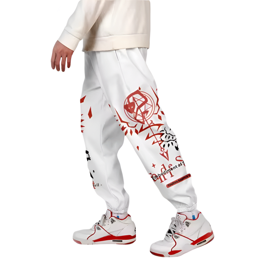 Touhou Project Anime Flandre Scarlet 3D Print Jogger Pant