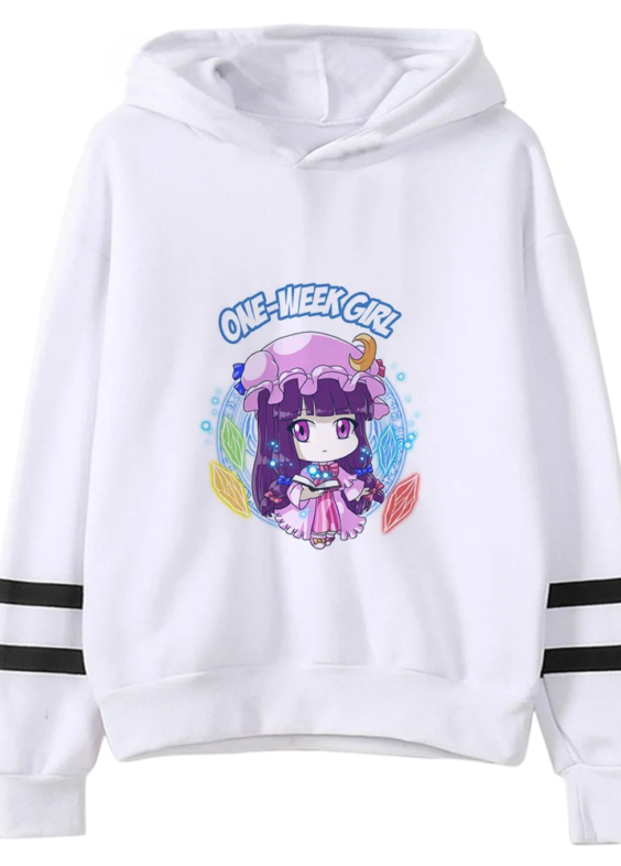 Anime Touhou Project Patchouli Knowledge Casual Hoodie