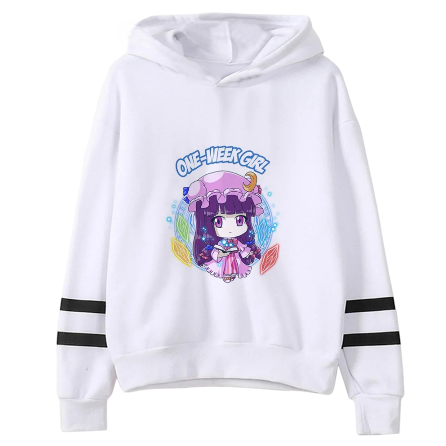 Anime Touhou Project Patchouli Knowledge Casual Hoodie Anime Touhou Project Patchouli Knowledge Casual Hoodie