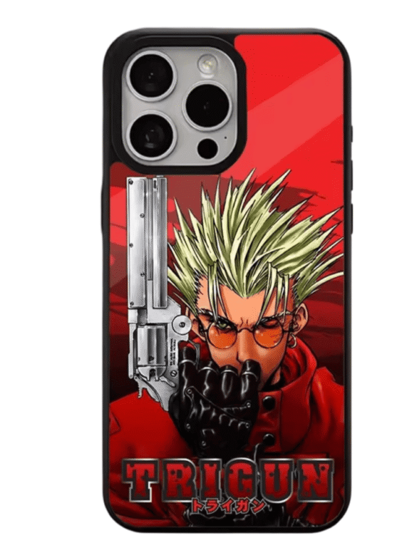 Trigun Anime Vash The Stampede Print Phone Case For iPhone