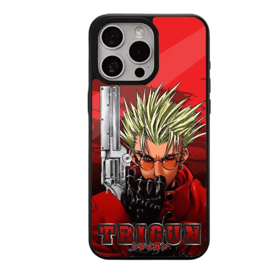 Trigun Anime Vash The Stampede Print Phone Case For iPhone