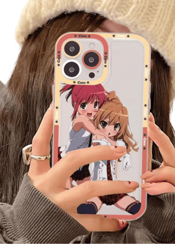 Anime Toradora! Minori Kushieda And Taiga Aisaka Phone Case For Redmi