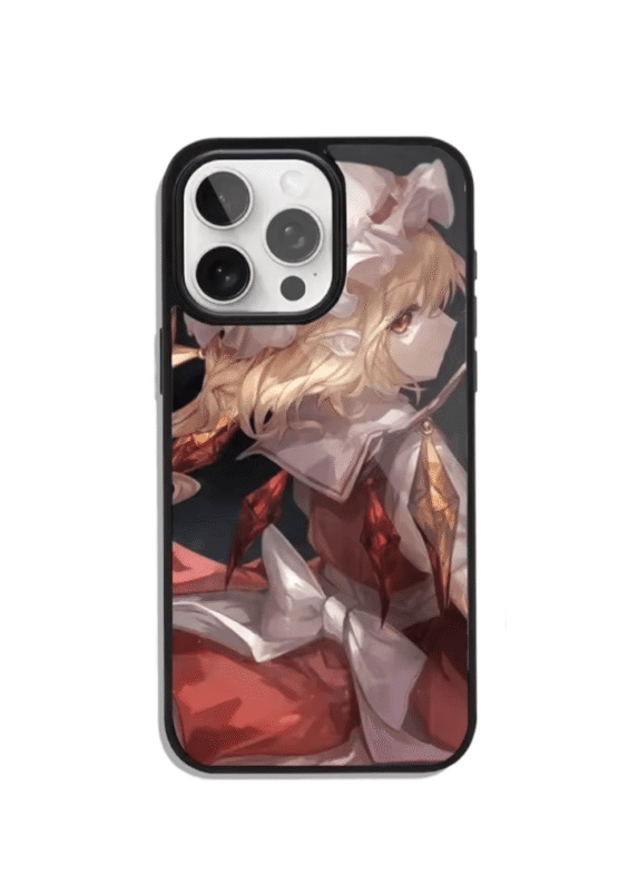 Touhou Project Anime Flandre Phone Case For iPhone