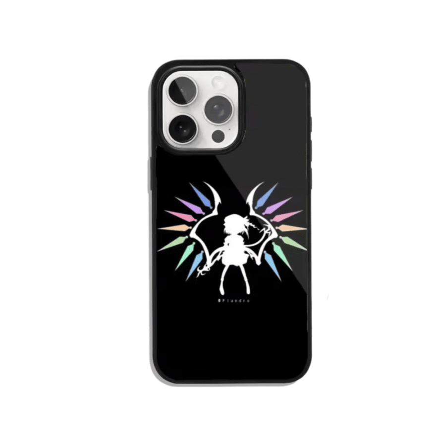 Touhou Project Flandre Scarlet Anime Print Phone Case For iPhone