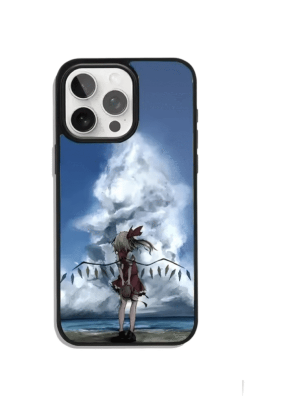 Touhou Project Anime Flandre Scarlet Print Phone Case For iPhone