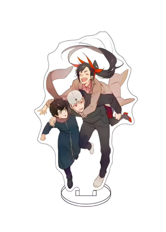 Anime Tower Of God Urek Mazino Bam And Ha-Yuri Acrylic Stand
