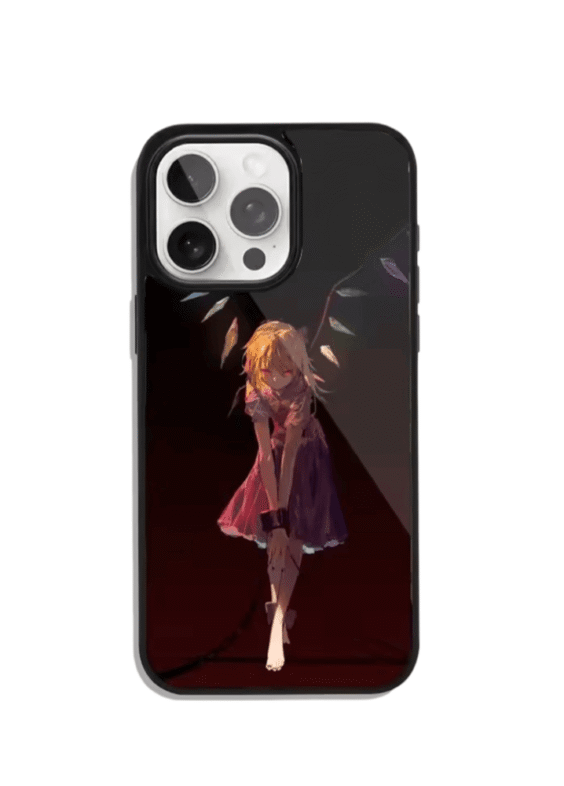 Anime Touhou Project Flandre Scarlet Print Phone Case For iPhone