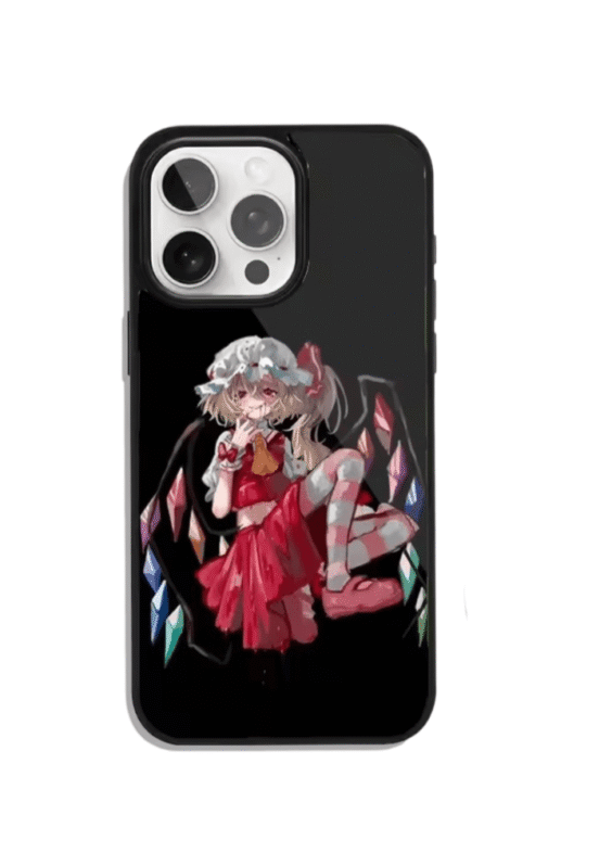 Touhou Project Anime Flandre Scarlet Phone Case For iPhone
