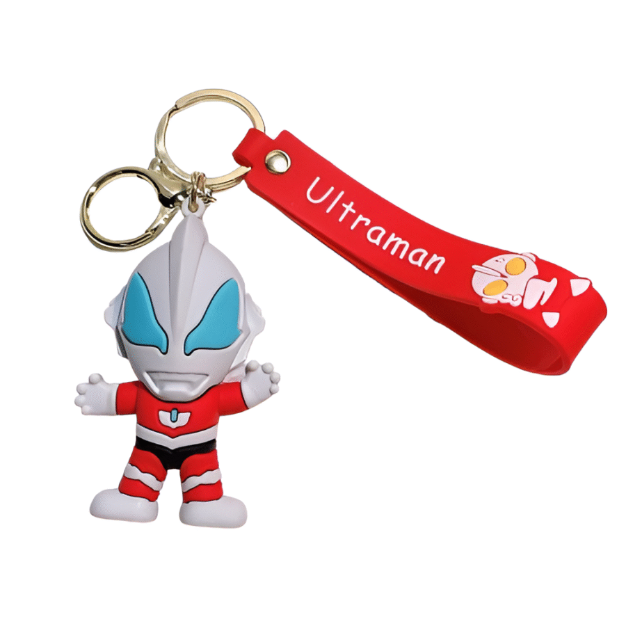 Anime Ultraman Geed Rubber Keychain