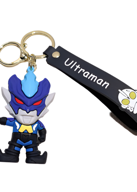 Anime Ultraman Tregear Rubber Keychain