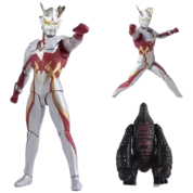 Anime Ultraman Zero Strong Corona And Red King Action Figure Toy