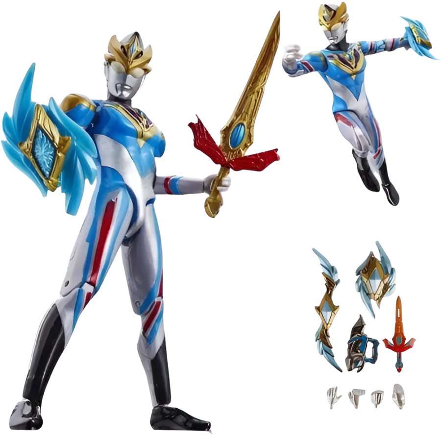 Anime Ultraman Decker Dynamic Type Action Figure Toy