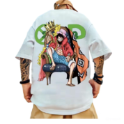 Anime One Piece Monkey D. Luffy Loose Fit T-Shirt