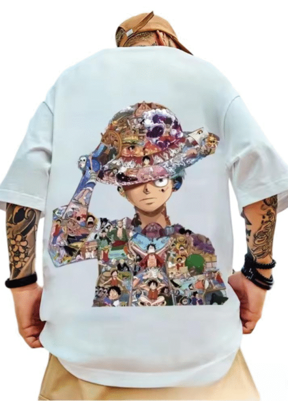 One Piece Anime Luffy T-Shirt