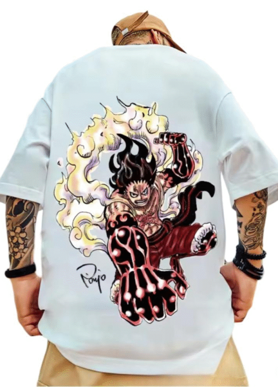 One Piece Anime The Fourth Gear Luffy T-Shirt