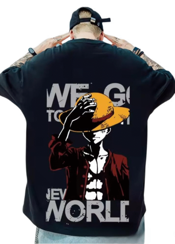 One Piece Anime Luffy Short Sleeves T-Shirt