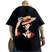 Anime One Piece Monkey D. Luffy Short Sleeves T-Shirt