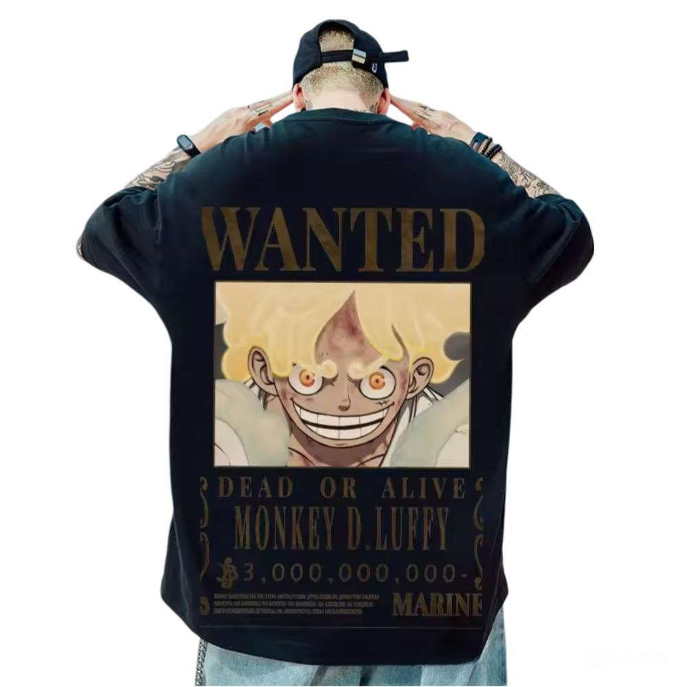 Anime One Piece Dead Or Alive Short Sleeves T-Shirt Anime One Piece Dead Or Alive Short Sleeves T-Shirt