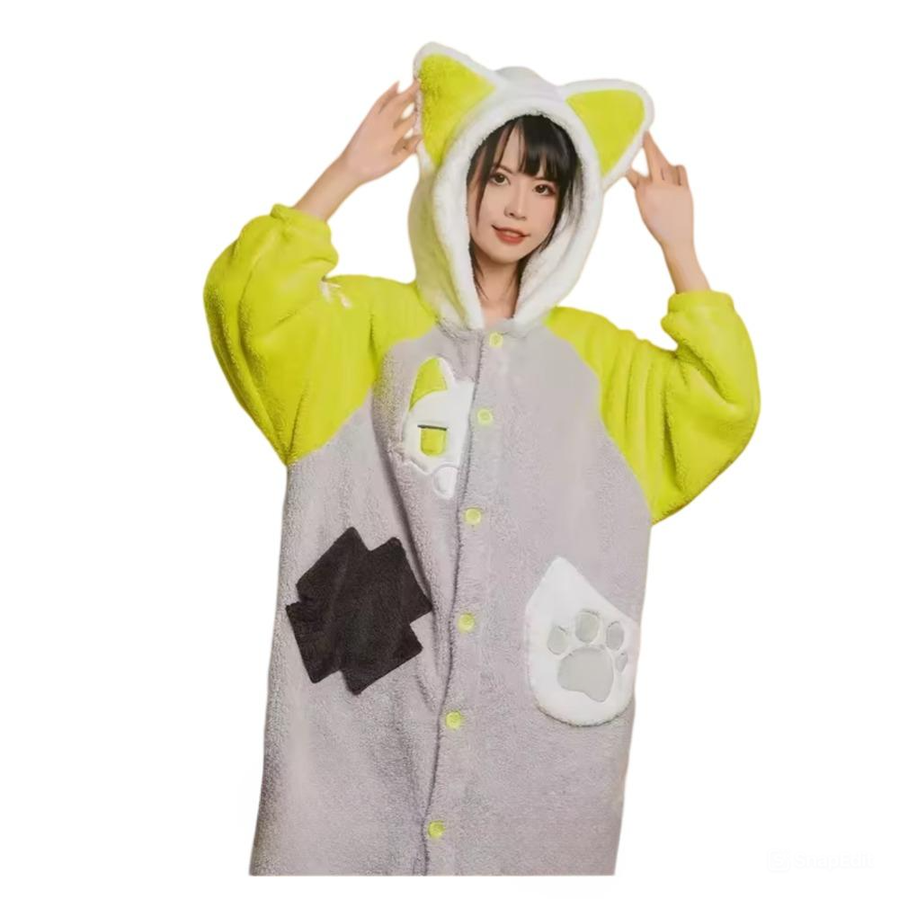 Arknights Anime Housecoat Socks Set  Arknights Anime Housecoat Socks Set