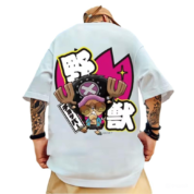 Anime One Piece Tony Tony Chopper Loose Outfit T-Shirt