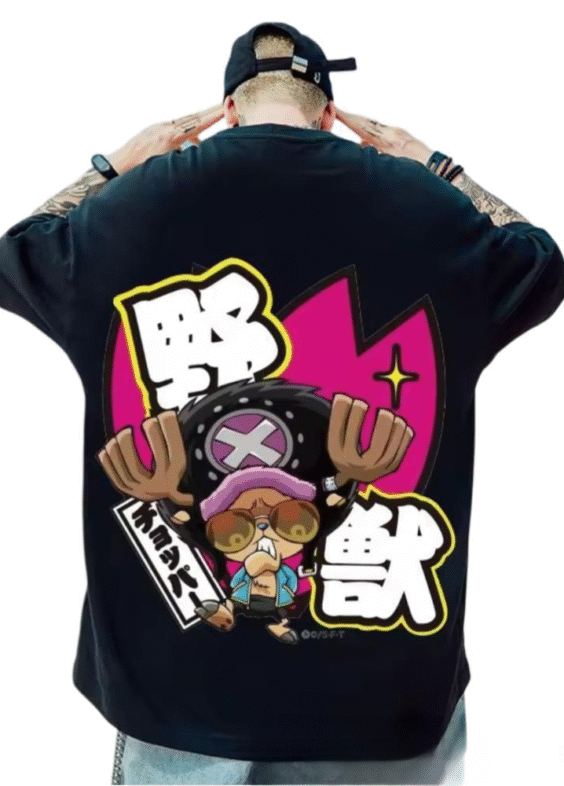One Piece Tony Tony Chopper Anime Loose Outfit T-Shirt