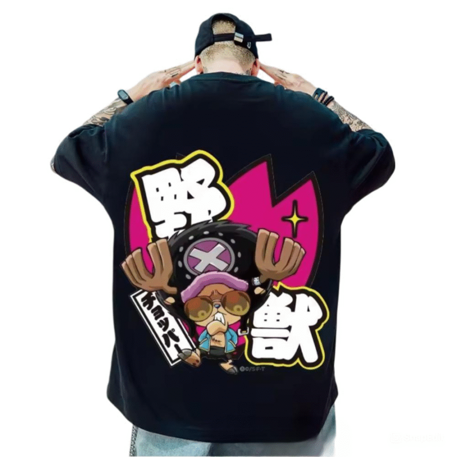 One Piece Tony Tony Chopper Anime Loose Outfit T-Shirt One Piece Tony Tony Chopper Anime Loose Outfit T-Shirt