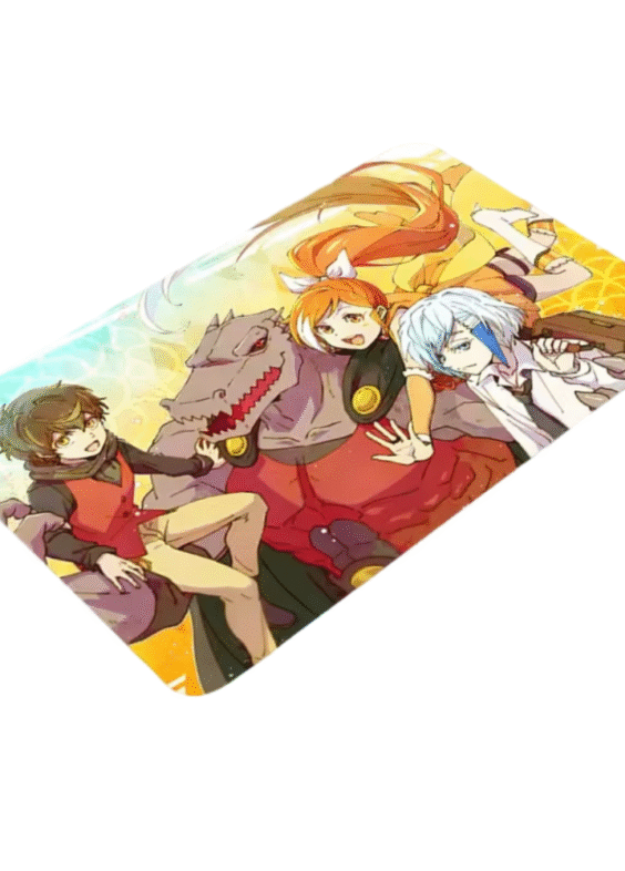 Anime Tower Of God Hatsu With Friends Floor Mat