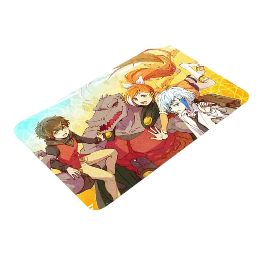 Anime Tower Of God Hatsu With Friends Floor Mat Anime Tower Of God Hatsu With Friends Floor Mat