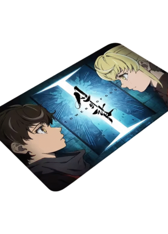 Anime Tower Of God Baam And Rachel Floor Mat