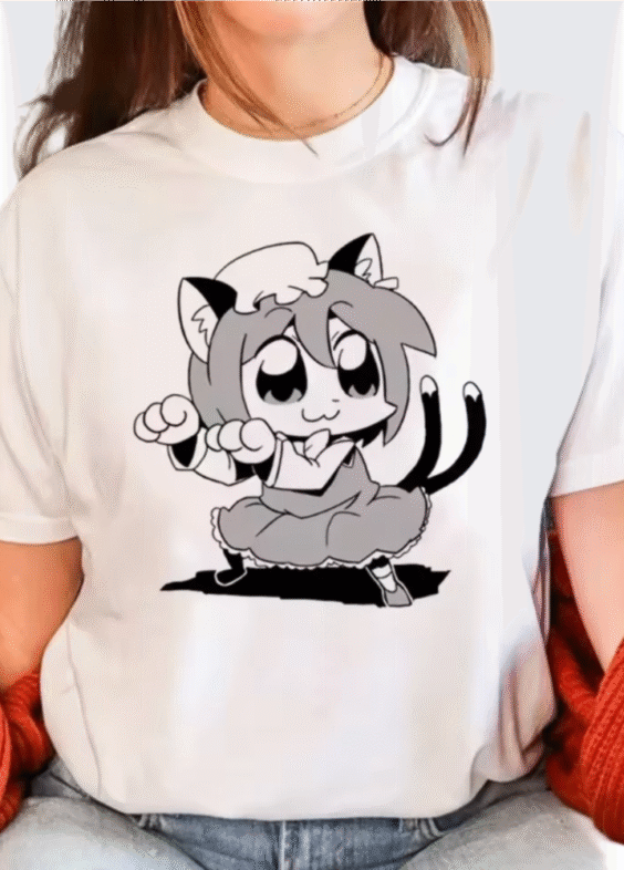 Touhou Project Chen Anime Summer T-Shirt