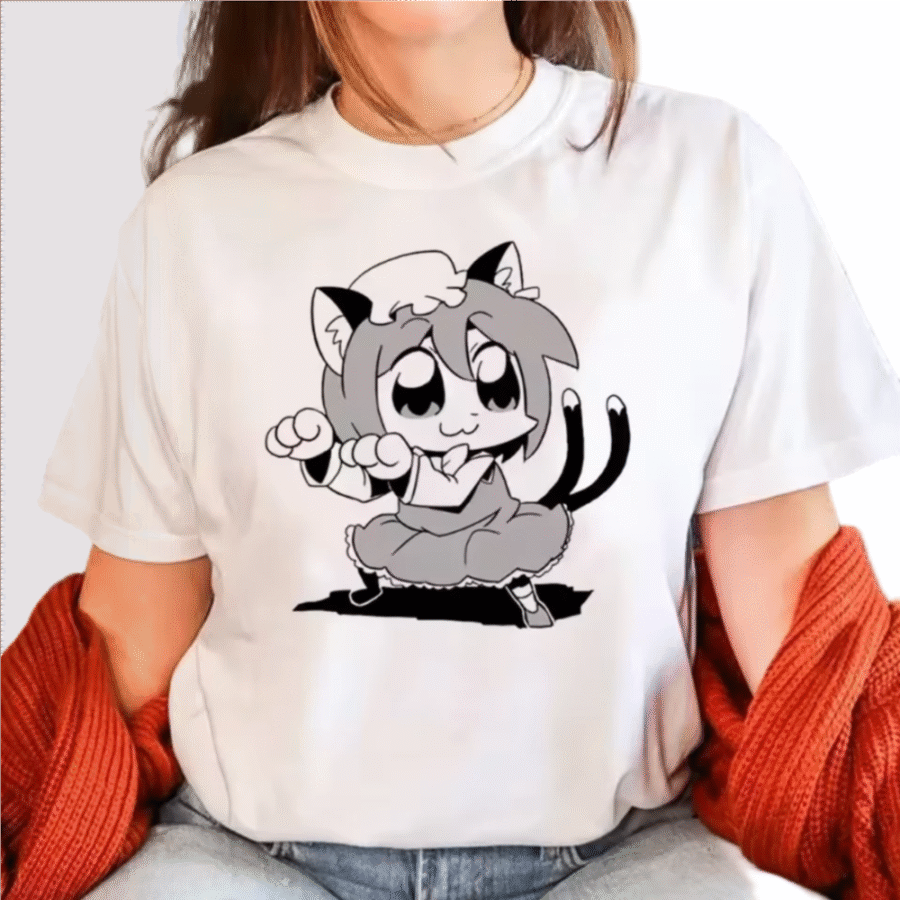 Touhou Project Chen Anime Summer T-Shirt Touhou Project Chen Anime Summer T-Shirt
