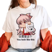 Anime Touhou Project Reimu Hakurei Summer T-Shirt