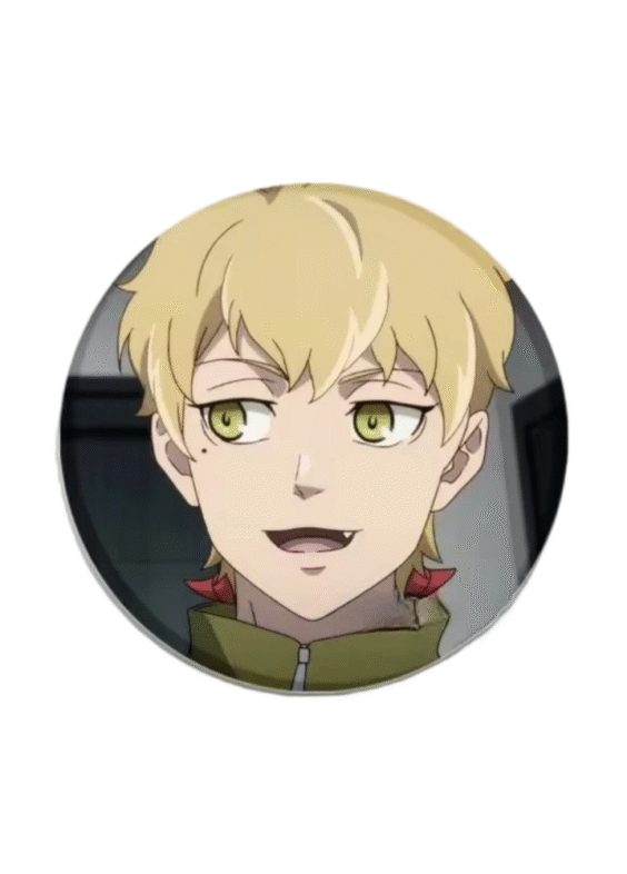 Anime Tower Of God Ja Wangnan Tinplate Badge