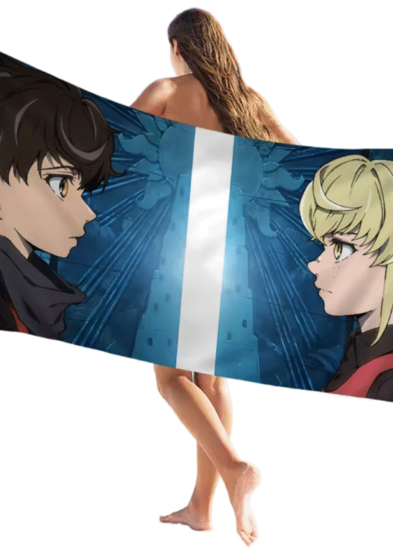 Tower Of God Characters Anime Beach Towel