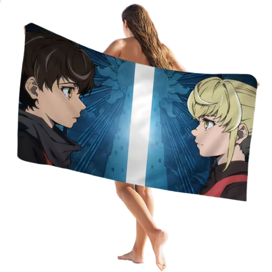 Tower Of God Characters Anime Beach Towel Tower Of God Characters Anime Beach Towel