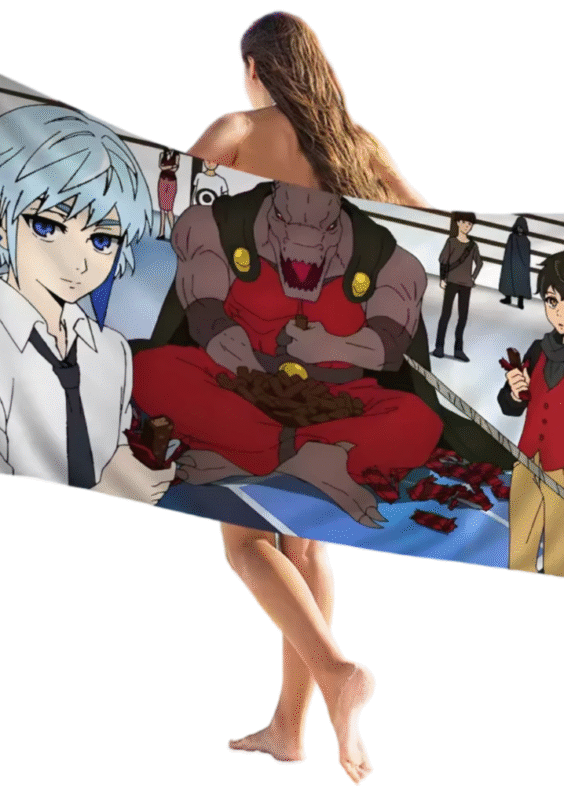Tower Of God Anime Characters Towel