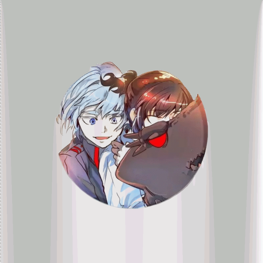 Anime Tower Of God Baam And Khun Badge Anime Tower Of God Baam And Khun Badge