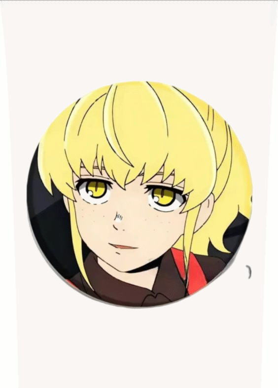 Anime Tower Of God Rachel Badge