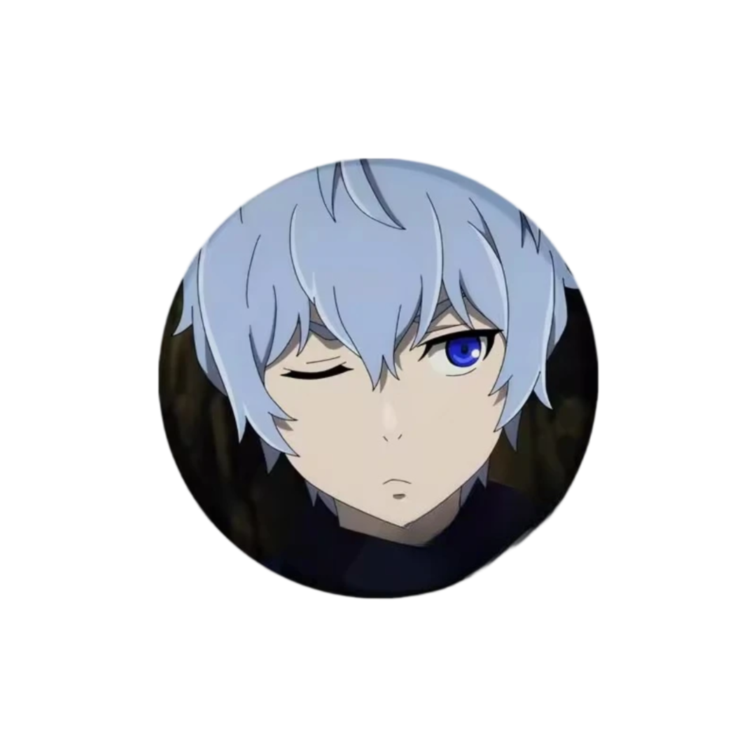 Tower Of God Anime Khun Ran Tinplate Badge Tower Of God Anime Khun Ran Tinplate Badge