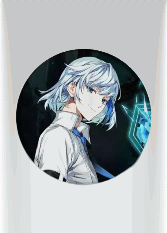 Anime Tower Of God Khun Aguero Agnes Tinplate Badge