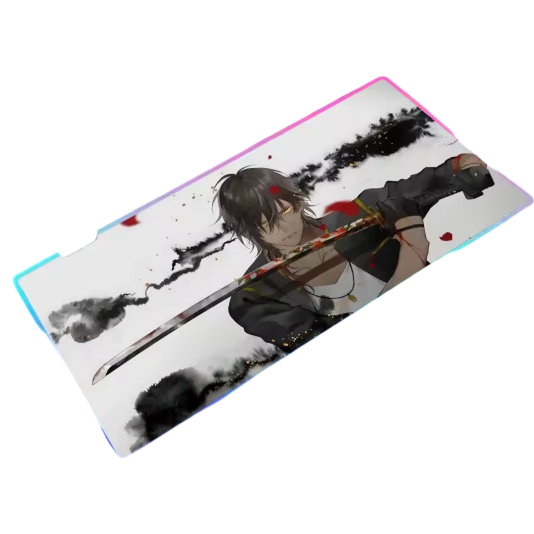Anime Touken Ranbu Ookurikara LED Gaming Mouse Pad Anime Touken Ranbu Ookurikara LED Gaming Mouse Pad