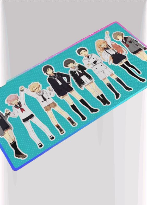 Touken Ranbu Anime Character LED Mouse Pad