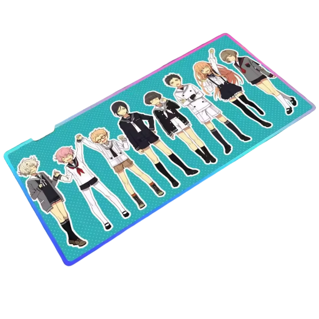 Touken Ranbu Anime Character LED Mouse Pad Touken Ranbu Anime Character LED Mouse Pad