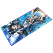 Anime Touken Ranbu Taikogane Sadamune LED Gaming Mouse Pad