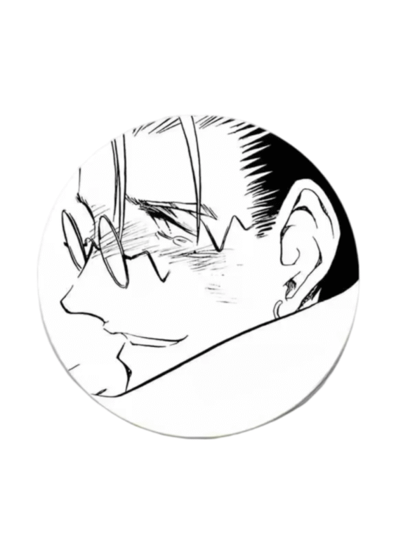 Anime Trigun Stampede Black And White Tinplate Badge