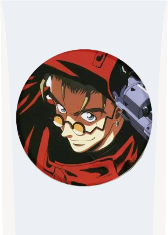Trigun Vash The Stampede Anime Badge
